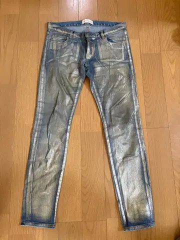 페이스 커넥션 실버 코팅 데님 사이즈 28