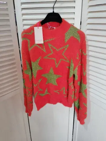 [ 미사용 택 포함 ] BEAMS KAOS 별 패턴 스웨터