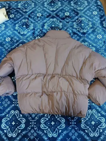 브라운 다운 자켓