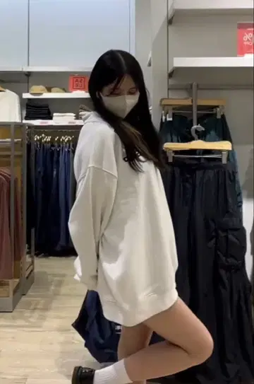 GAP 하프 지퍼 L 사이즈