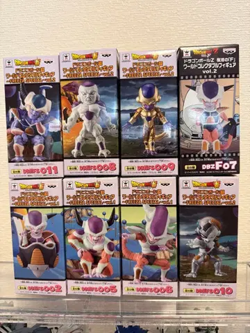 드래곤볼 월드 컬렉터블 피규어 프리저 여러가지 + 콜드 대왕