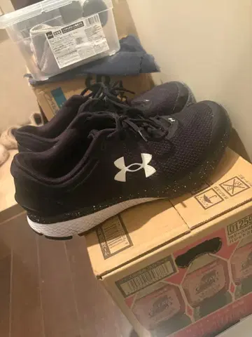 언더 아머 러닝화 블랙