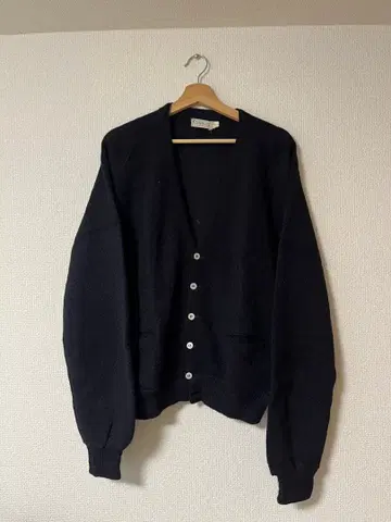 VINTAGE alpaca cardigan black