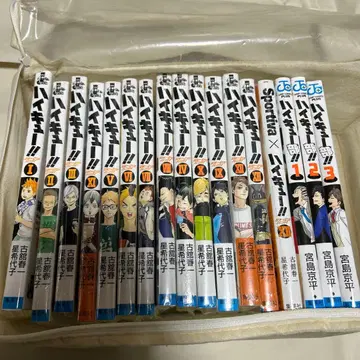 하이큐!! 소설판!! 전권 + 하이큐부 1~3권 일부 슈링크 포함