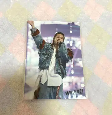 마츠다 겐타 WE ARE! 라이브 사진 미개봉 새상품