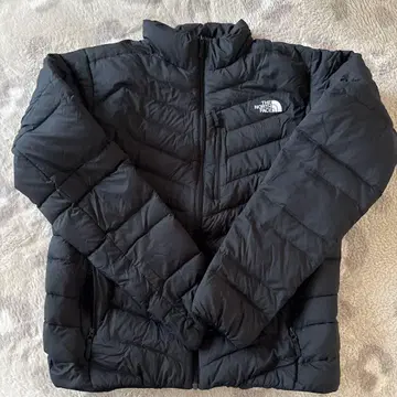 The North Face 블랙 다운 자켓