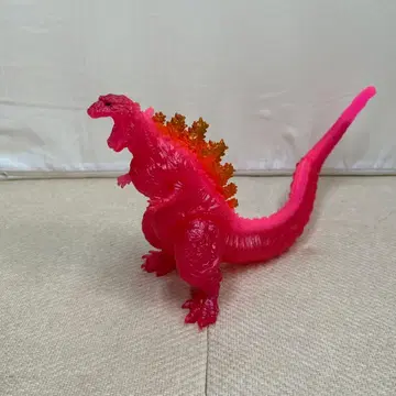 핑크 고질라 피규어