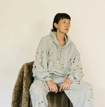 MAISON SPECIAL 그레이 후디