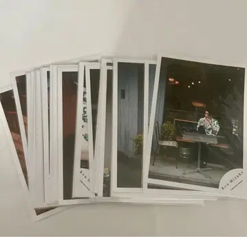 미야케 켄 공식 사진 28장 세트