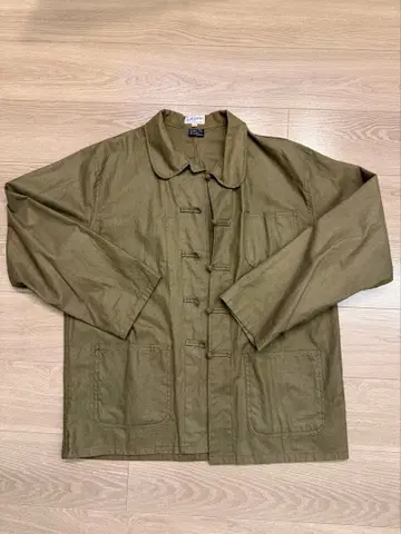 올리브 그린 차이나 상하의 세트