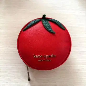 새상품급 케이트 스페이드 코인 케이스 토마토