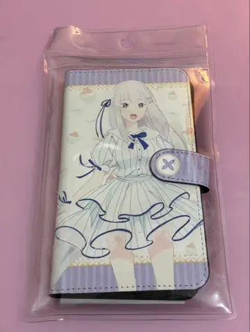 리제로 수첩형 스마트폰 케이스 파티 ver. 에밀리아