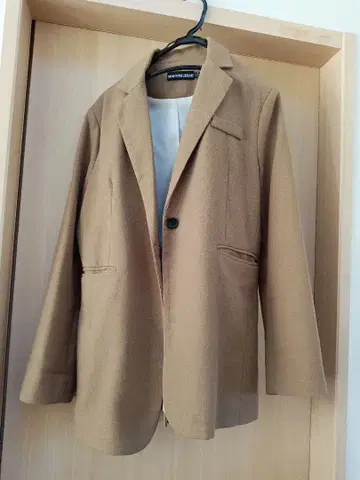 브라운 테일러드 자켓