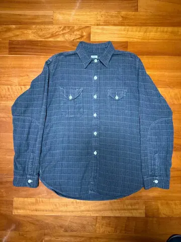 post overalls 플란넬 셔츠 made in usa