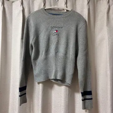 TOMMY GIRL 그레이 스웨터 XL 사이즈