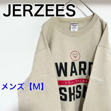 YBL6 [ US 수입 ] 저지 맨투맨 [ 남성용 M ] 긴팔 베이지