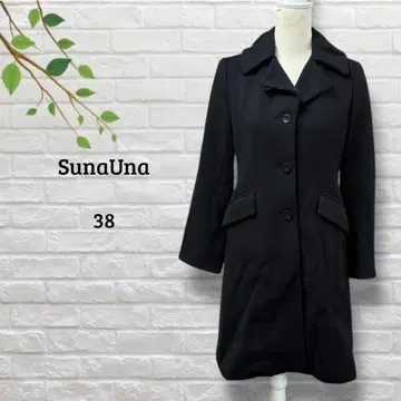 수나우나 SunaUna 롱 코트 겨울 상품 여성용 울 100%