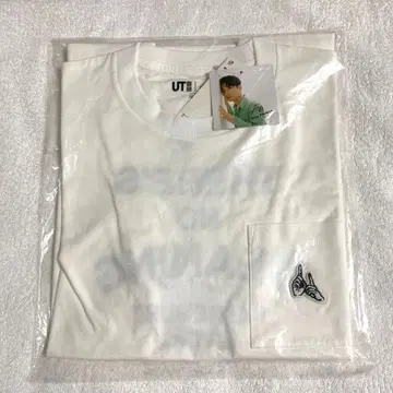 [ 미사용 택 포함 ] 호시노 겐 그래픽T셔츠 ( 반팔 레귤러 핏 )