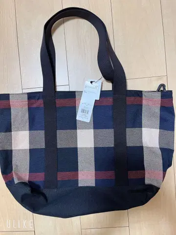 CRESTBRIDGE 체크 무늬 토트백