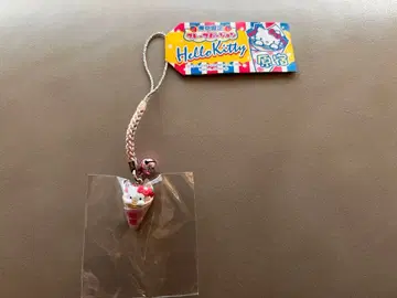 현지 키티] 도쿄 한정판 하라주쿠 크레이프 족쇄 스트랩