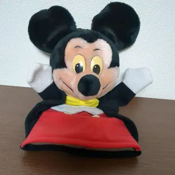 미키마우스 봉제 인형 턱시도 손가락 인형