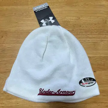 언더아머 여성용 니트 모자 화이트
