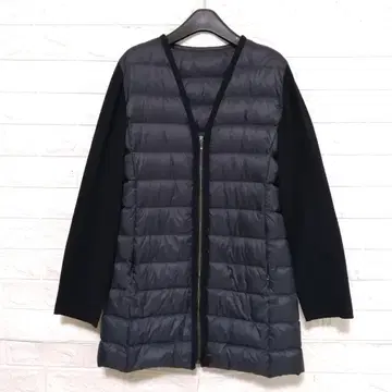 MAYSON GREY 니트 절개 얇은 소재 다운