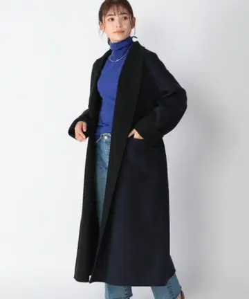 택 포함 새상품 53,900엔 BARNYARDSTORM / 리버 롱 코트