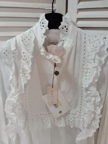 [미사용 택 포함] ALBERTA FERRETTI 레이스 원피스