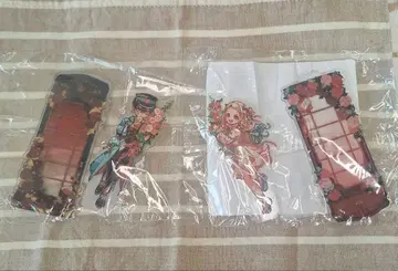 지박소년 하나코 군 꽃무늬 디자인 아크릴 스탠드 2개 세트