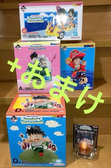 제일복권 드래곤볼 SNAP FIGURE 세미 컴플리트 + 덤