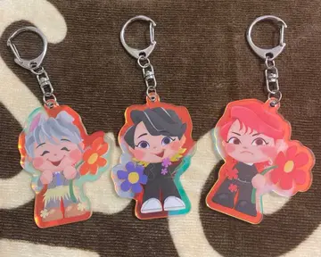 미세스 FJORD 가챠 키링 3개 세트