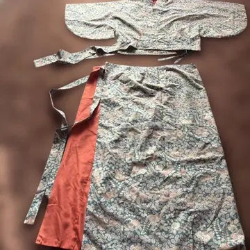 이부식 기모노 폴리에스테르