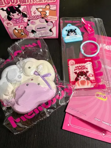 [오늘 익명 배송] 멜로조이 mellojoy 스퀴즈 고양이 손톱 천사