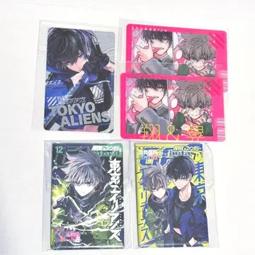 도쿄 에이리언즈 캔 배지 클리어 카드 뮤지엄