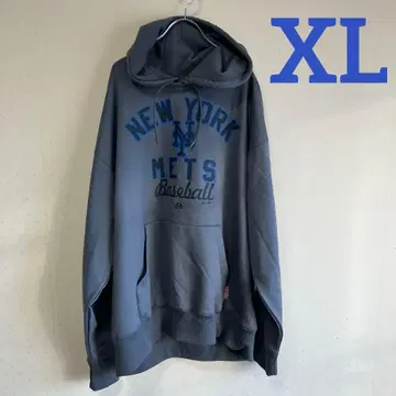[ Majestic ] 뉴욕 메츠 후드티 그레이 XL