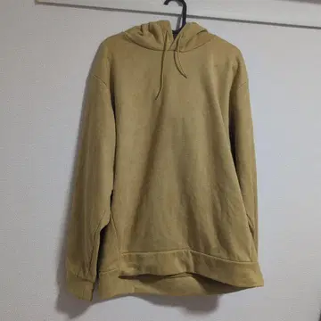 GLOBAL WORK 머스타드 후드티 L 사이즈