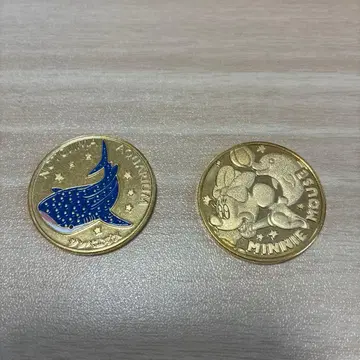 노토지마 수족관 코인 진베이 상어 미니 마우스