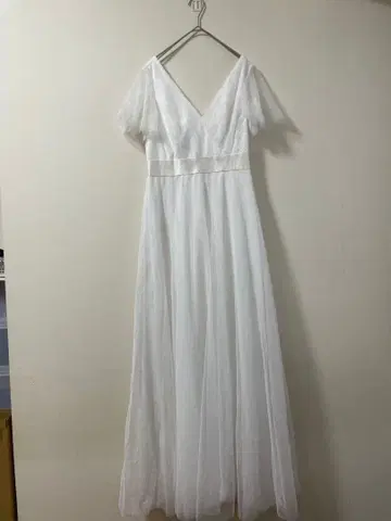 EVER PRETTY 웨딩 드레스 V넥 플레어 슬리브 2-40