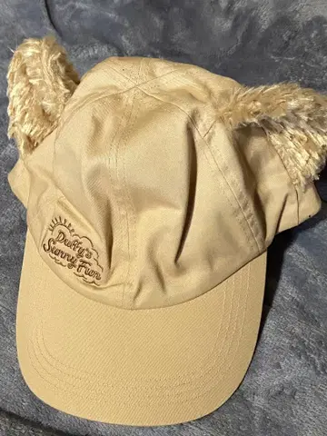 [미사용] 더피 서니 팬 귀도리 모자 도쿄디즈니씨 한정판