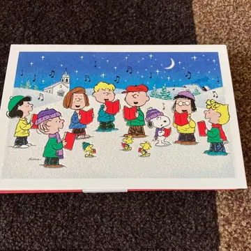 스누피 크리스마스 카드 소분 홀마크