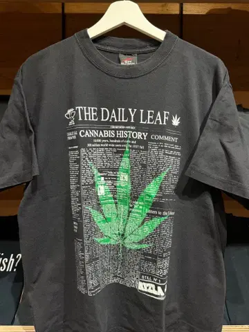 00s 대마 간자 마리화나 역사 스트릿 빈티지 티셔츠 L