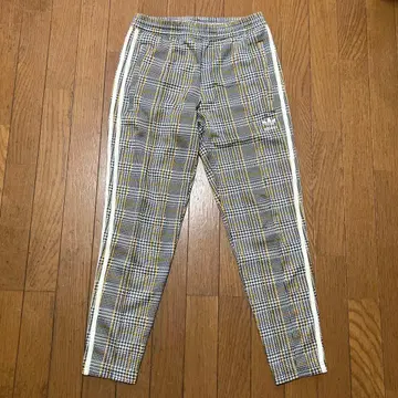 [ 새상품급 ] [ 레어 ] 아디다스 글렌체크 맨투맨 저리 하의 S