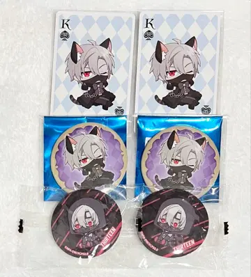 나침반 13 서틴 스이파라 카드놀이 캔뱃지 태엽