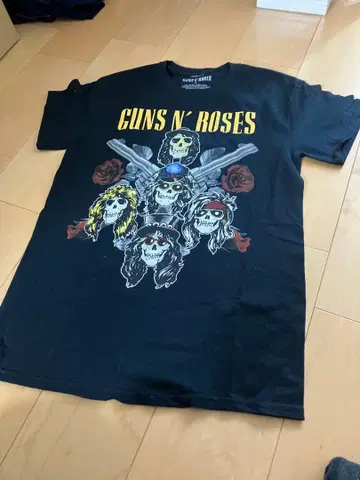 GUNS N' ROSES 투어 T셔츠 일본제
