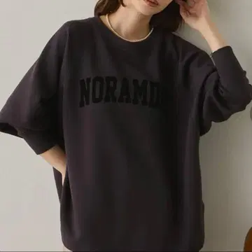 [ 새상품 ] Sans Souci 34+ 종이상자 니트 풀오버 차콜