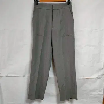 IENA 여성용 슬랙스 팬츠 울 혼방 그레이 사이즈 34