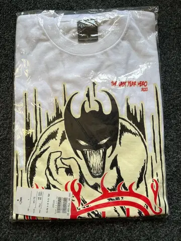 Devilock 화이트 L 사이즈 T셔츠