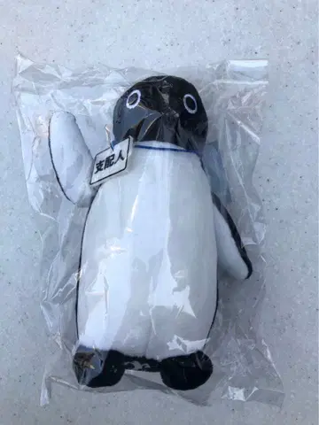 [ 익명 배송 ] Suica 펭귄 봉제 인형 키링 지배인