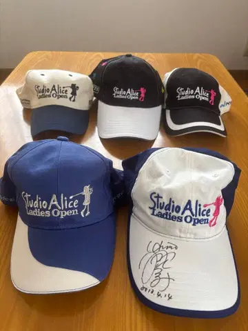 Studio Alice Ladies Open 캡 5세트